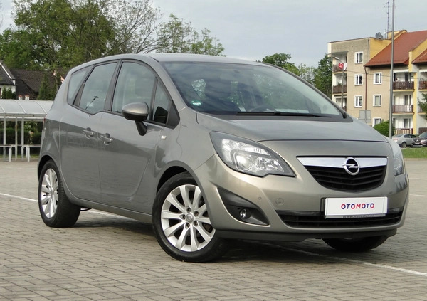 Opel Meriva cena 19900 przebieg: 169000, rok produkcji 2010 z Paczków małe 631